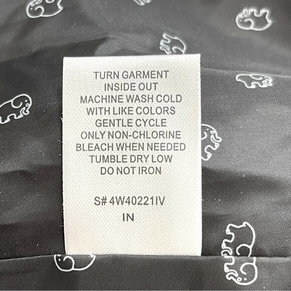 Ivory Ella Quilted Puffer Vest Navy Blue Lightweight Elephant - Small - Picture 8 of 9